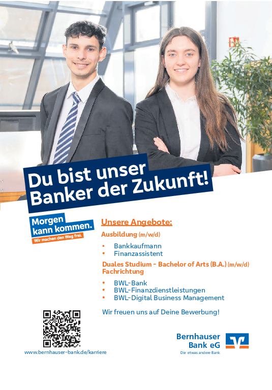 Bernhauser Bank eG | Bank in Filderstadt