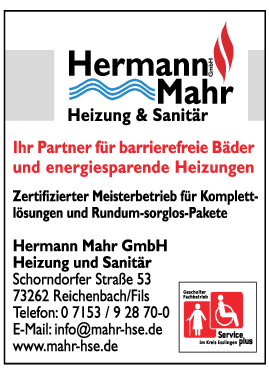 Hermann Mahr GmbH Baumarkt in Reichenbach an der Fils