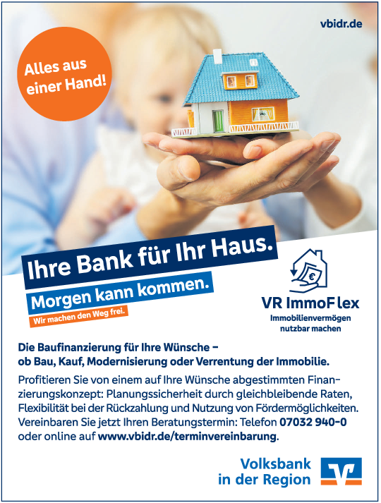 Immobilien Volksbank Tubingen