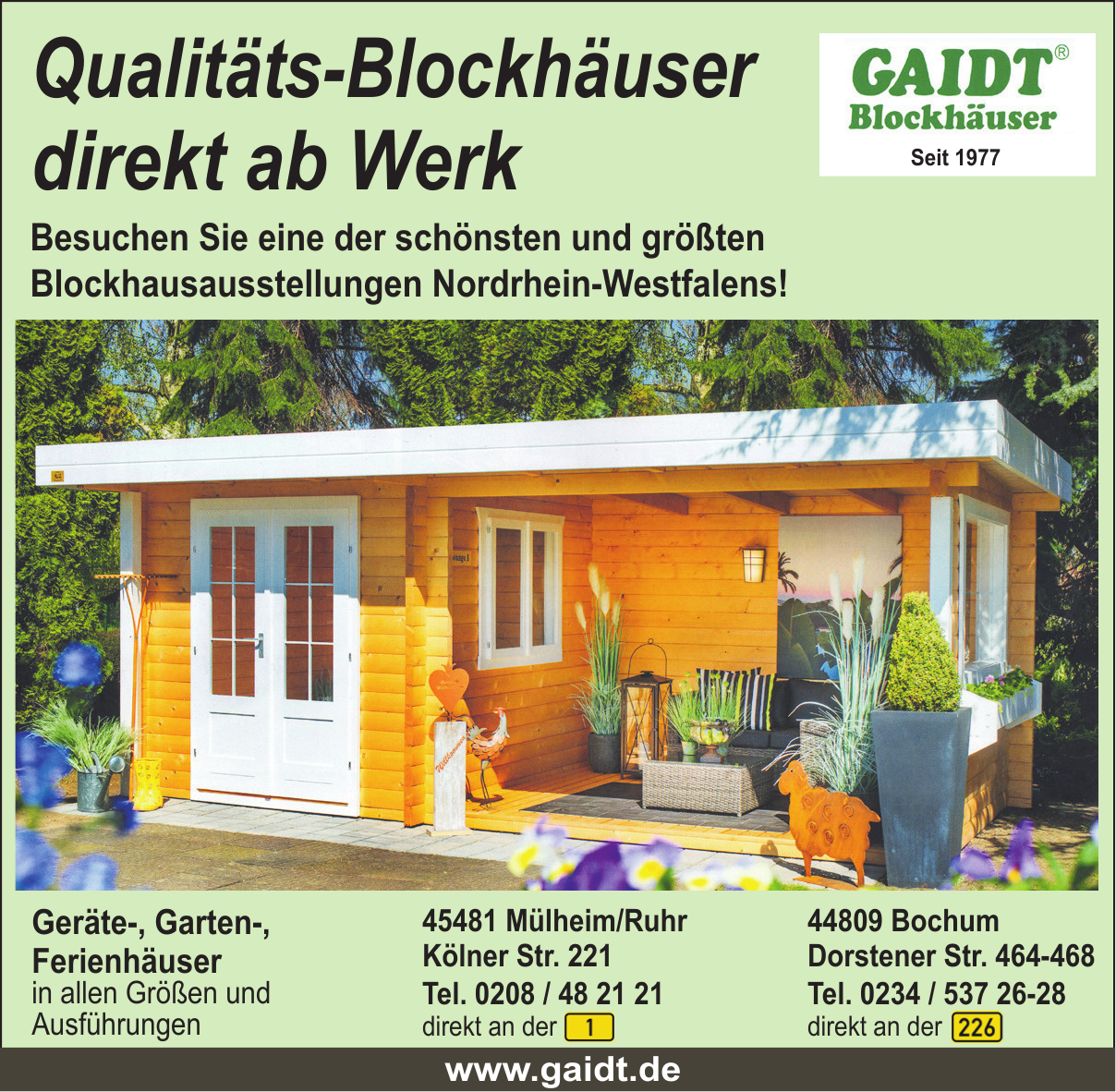 Gaidt Blockhauser Preise