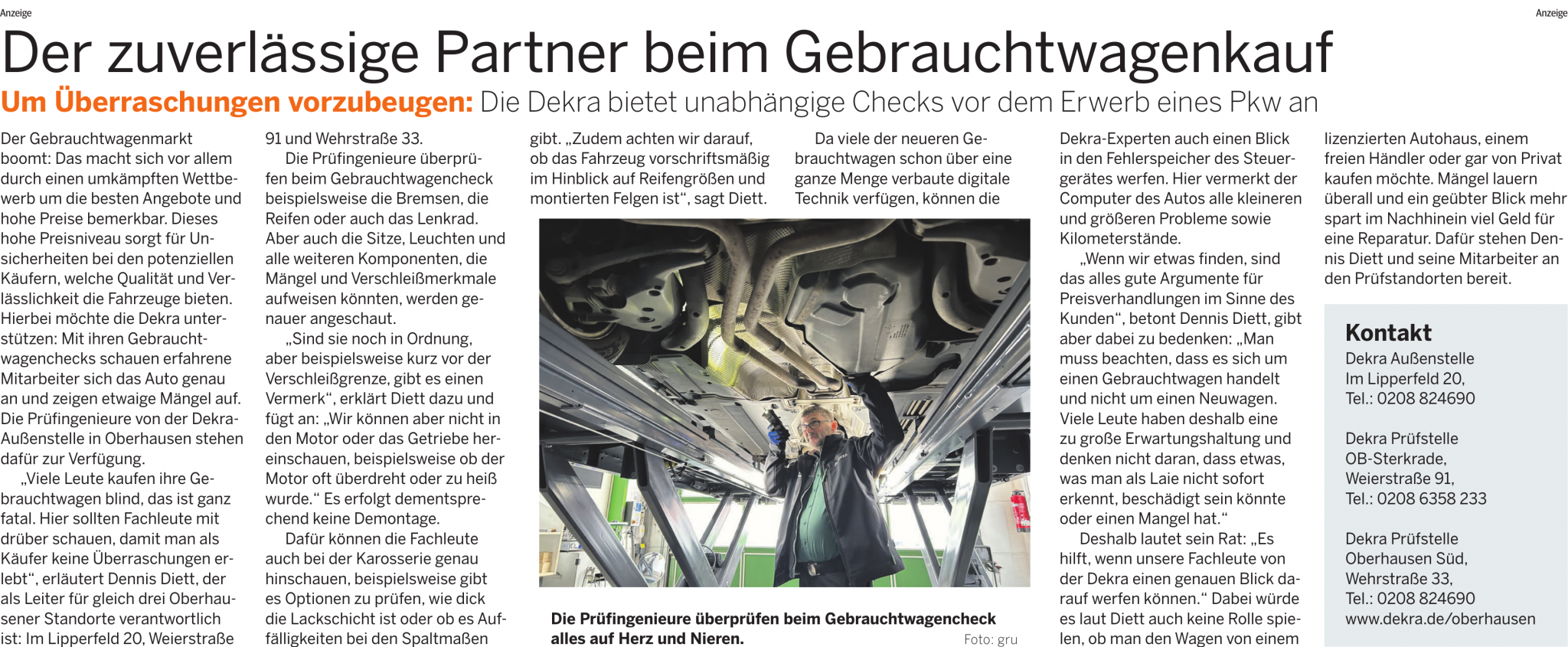 dekra automobil gmbh station delmenhorst