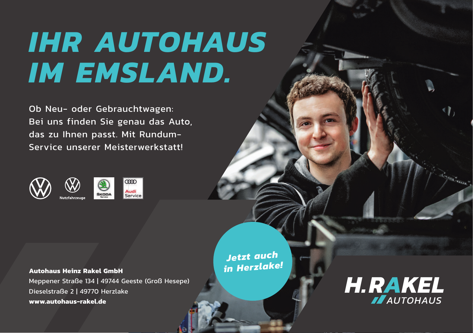 Autohaus Heinz Rakel GmbH | Autohaus in Geeste