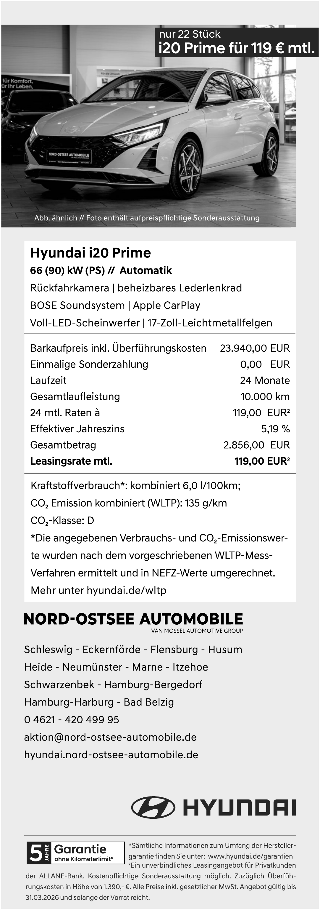 Nord Ostsee Automobile Alstertal