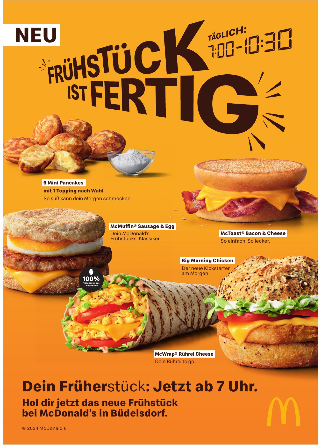 Ab Wann Gibt Es Hüttengaudi Bei Mcdonalds McDonald's | Restaurant in Büdelsdorf