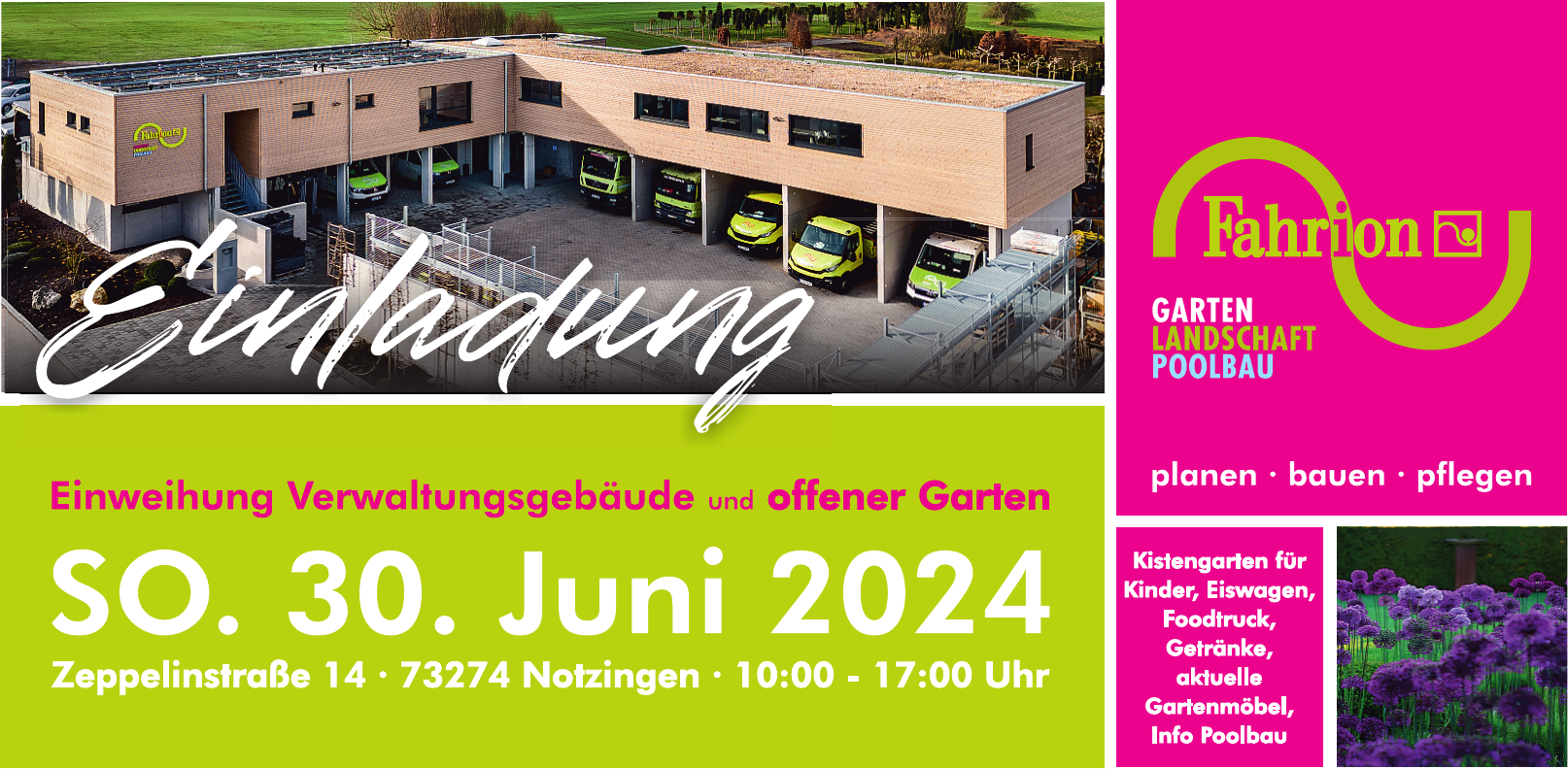 Fahrion Garten und Landschaftsbau GmbH Landschaftsgärtnerei in Notzingen